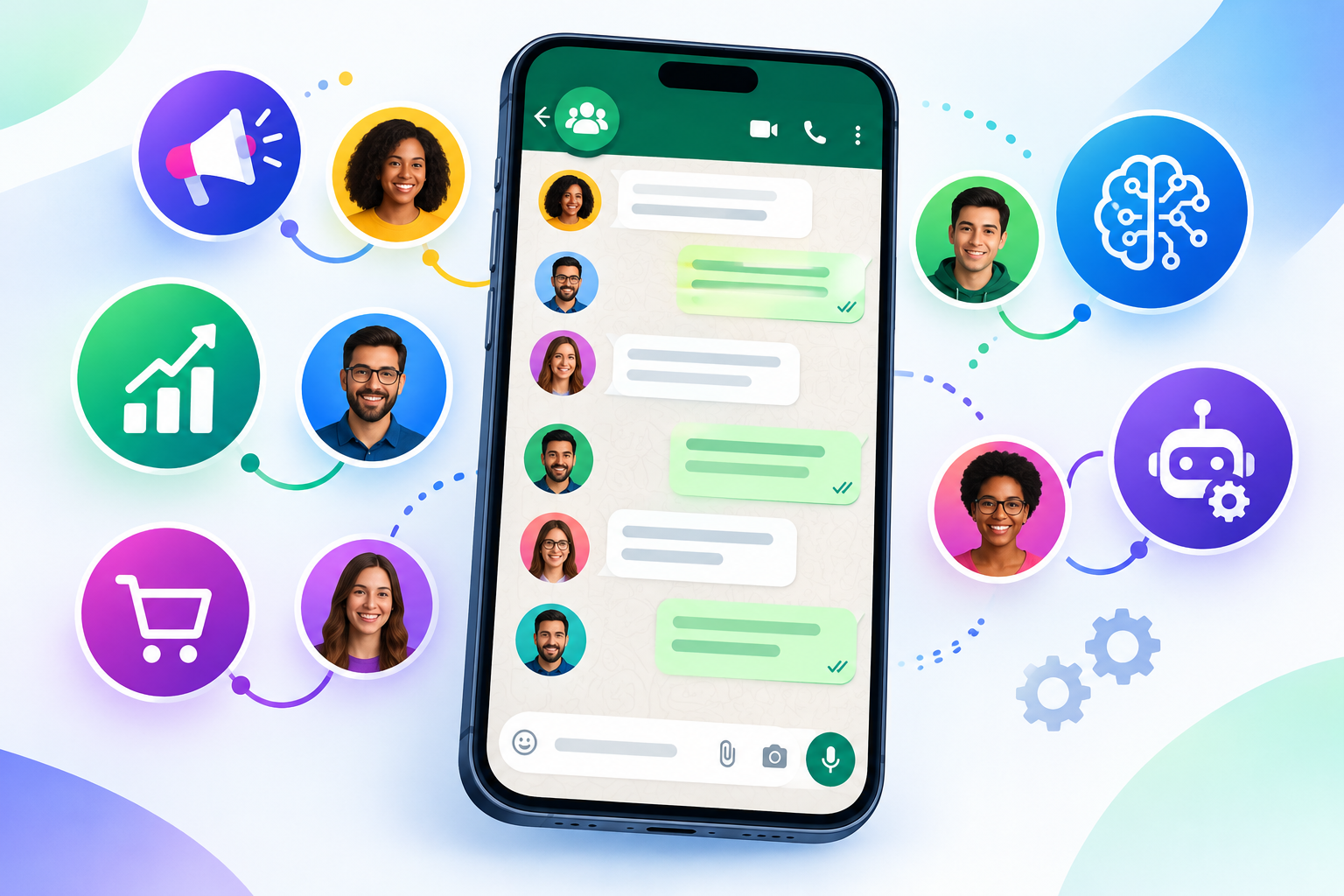 Comunidade da Ponti no WhatsApp: network gratuito com mais de 400 pessoas
